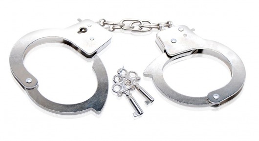Металлические наручники Beginner s Metal Cuffs - Pipedream - купить с доставкой в Керчи