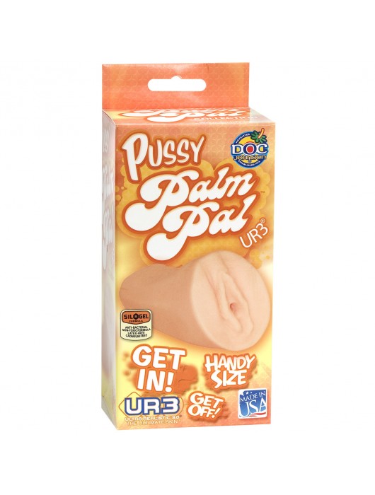 Мастурбатор-вагина Palm Pal Natural ULTRASKYN Masturbator Pussy - Doc Johnson - в Керчи купить с доставкой