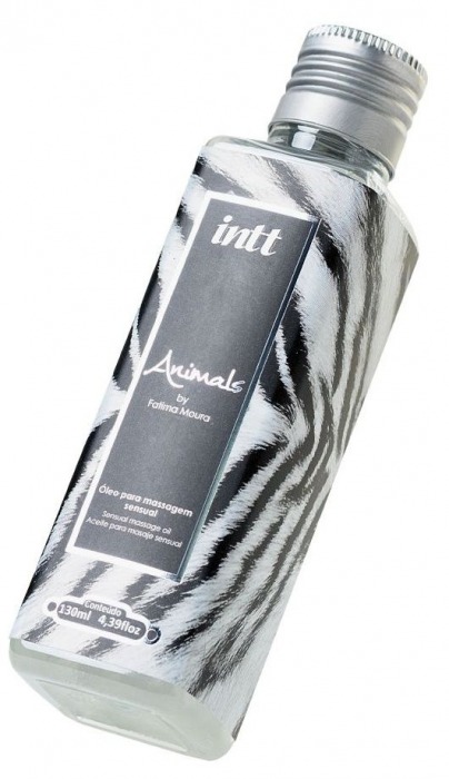 Массажное масло ANIMALS by Fatima Moura с возбуждающим эффектом - 130 мл. - INTT - купить с доставкой в Керчи
