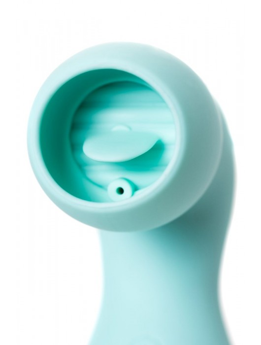 Мятный вакуум-волновой стимулятор клитора с язычком DINGO - JOS