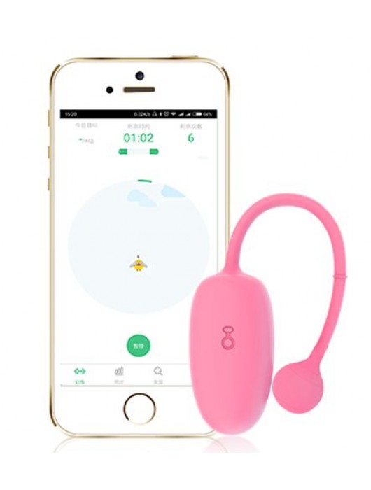 Розовый тренажер Кегеля Magic Kegel Coach - Magic Motion