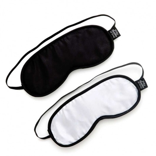Набор из двух масок на глаза Soft Blindfold Twin Pack - Fifty Shades of Grey - купить с доставкой в Керчи