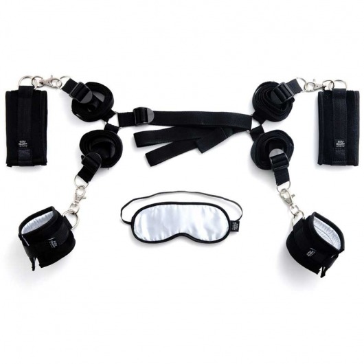 Комплект бондажа Under The Bed Restraints Kit - Fifty Shades of Grey - купить с доставкой в Керчи