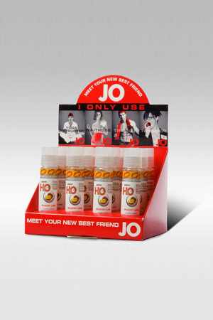 Лубрикант с ароматом персика JO Flavored Peachy Lips - 30 мл. - System JO - купить с доставкой в Керчи