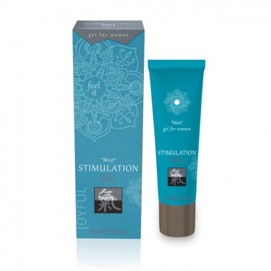 Возбуждающий интимный гель STIMULATION GEL Mint - 30 мл. - Shiatsu - купить с доставкой в Керчи