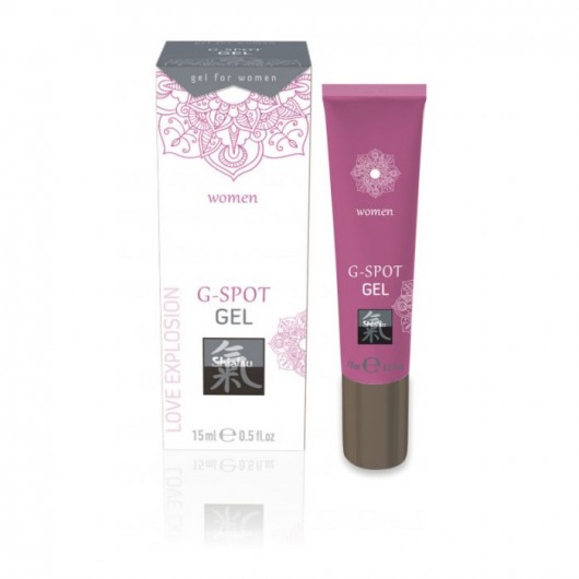 Возбуждающий интимный гель G-SPOT GEL - 15 мл. - Shiatsu - купить с доставкой в Керчи
