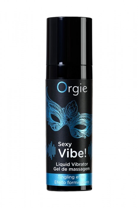 Гель для массажа ORGIE Sexy Vibe Liquid Vibrator с эффектом вибрации - 15 мл. - ORGIE - купить с доставкой в Керчи