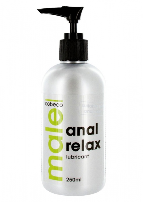 Анальный лубрикант MALE Cobeco Anal Relax Lubricant - 250 мл. - Cobeco - купить с доставкой в Керчи