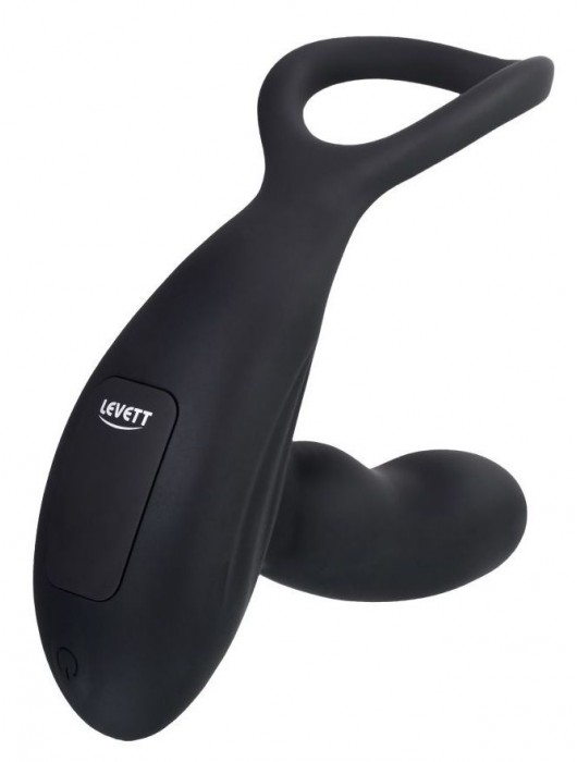 Черный стимулятор простаты Maud с вибрацией - Levett - в Керчи купить с доставкой