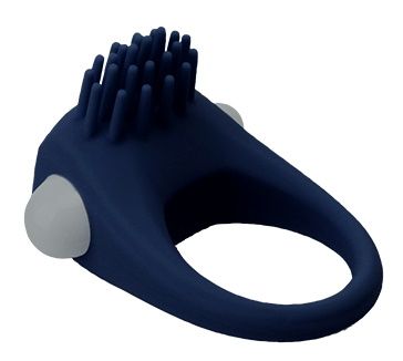 Синее эрекционное виброкольцо STIMU RING - Dream Toys - в Керчи купить с доставкой