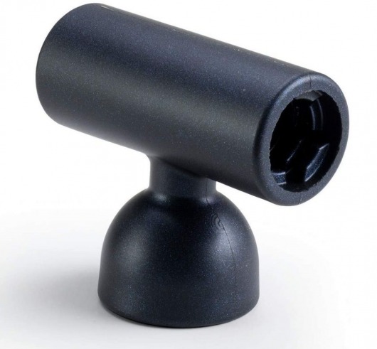 Черная насадка-мастурбатор на вибратор Doxy - Masturbator Sleeve Doxy Attachment - Doxy - в Керчи купить с доставкой