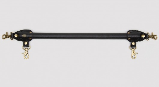 Черная распорка для ног Bound to You Faux Leather Spreader Bar - 50,8 см. - Fifty Shades of Grey - купить с доставкой в Керчи