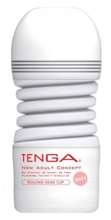 Мастурбатор TENGA Rolling Head Cup Soft - Tenga - в Керчи купить с доставкой