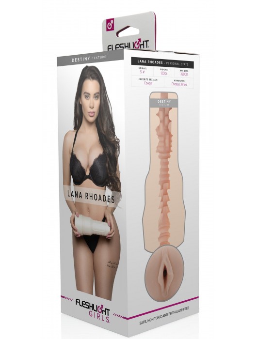 Мастурбатор-вагина Fleshlight Girls - Lana Rhoades Destiny - Fleshlight - в Керчи купить с доставкой