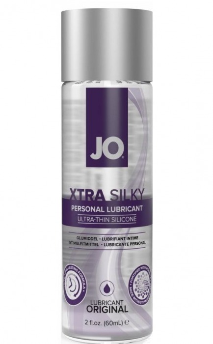 Лубрикант на силиконовой основе JO Xtra Silky - 60 мл. - System JO - купить с доставкой в Керчи
