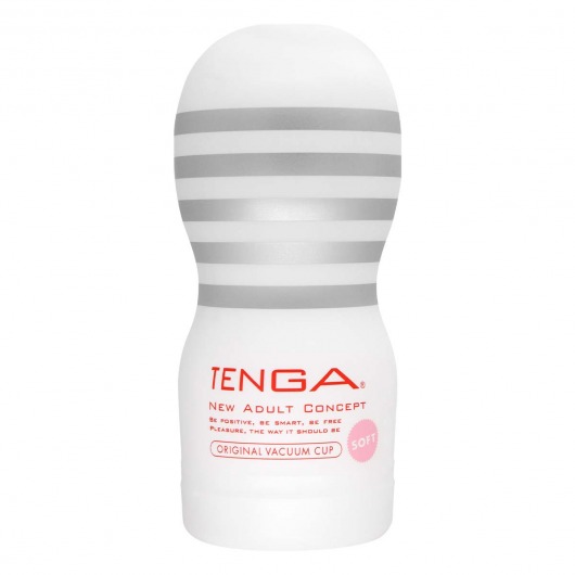 Мастурбатор TENGA Original Vacuum Cup Soft - Tenga - в Керчи купить с доставкой