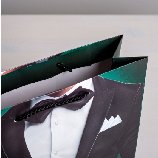 Бумажный пакет «Лучшему!» - 23 х 27 см. - Сима-Ленд - купить с доставкой в Керчи