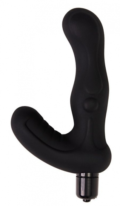 Черный вибромассажер простаты Titan - 15 см. - Le Frivole - в Керчи купить с доставкой