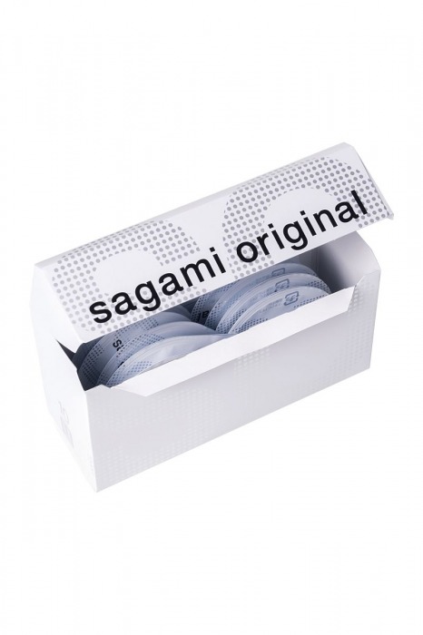 Презервативы Sagami Original 0.02 L-size увеличенного размера - 10 шт. - Sagami - купить с доставкой в Керчи