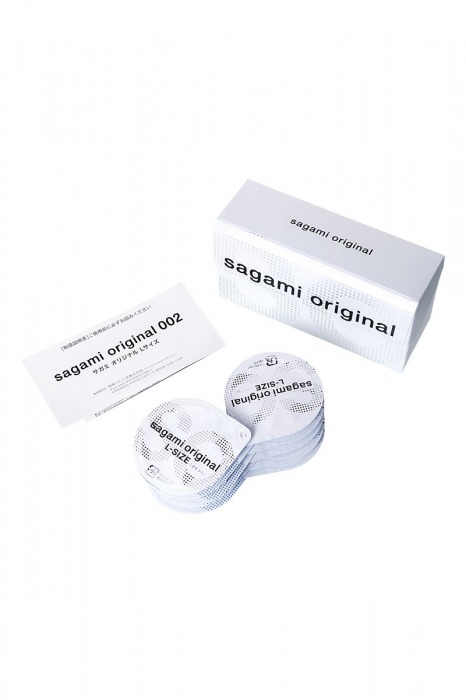 Презервативы Sagami Original 0.02 L-size увеличенного размера - 10 шт. - Sagami - купить с доставкой в Керчи