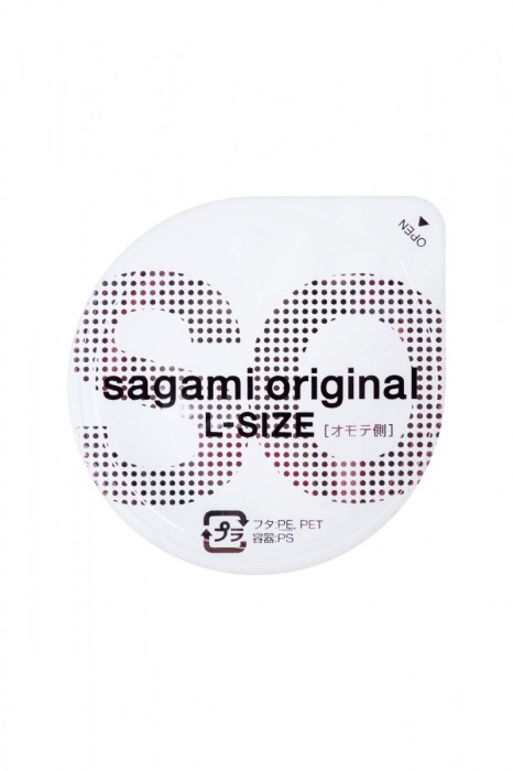 Презервативы Sagami Original 0.02 L-size увеличенного размера - 10 шт. - Sagami - купить с доставкой в Керчи