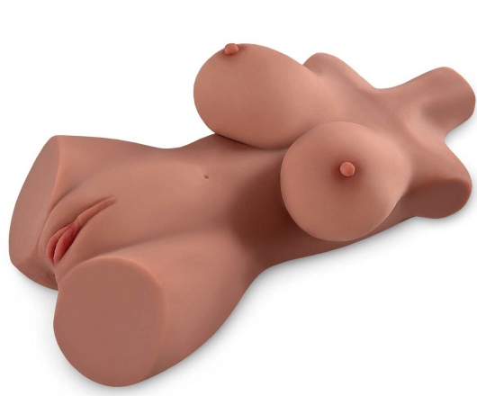 Кофейный мастурбатор-торс Perfect 10 Torso - Pipedream - в Керчи купить с доставкой