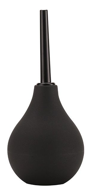 Черный анальный душ ANAL DOUCHE с прямым наконечником - Dream Toys - купить с доставкой в Керчи