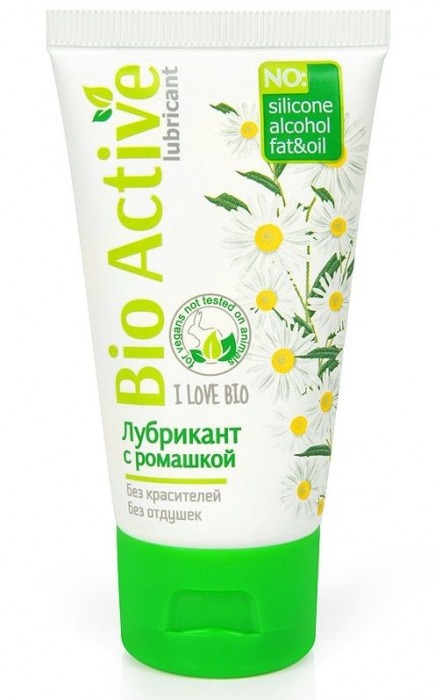 Гель-лубрикант на водной основе Bio Active - 50 гр. - Биоритм - купить с доставкой в Керчи