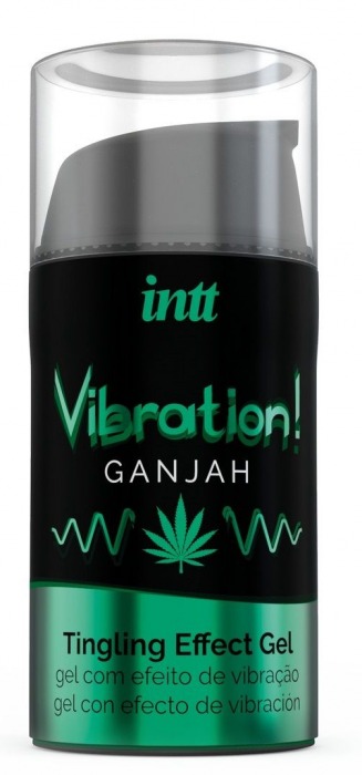 Жидкий интимный гель с эффектом вибрации Vibration! Ganjah - 15 мл. - INTT - купить с доставкой в Керчи