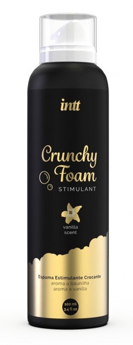 Пенка для массажа Crunchy Foam Stimulant Vanilla - 100 мл. - INTT - купить с доставкой в Керчи