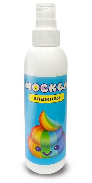 Увлажняющая смазка на водной основе  Москва Влажная  - 200 мл. - Москва - купить с доставкой в Керчи