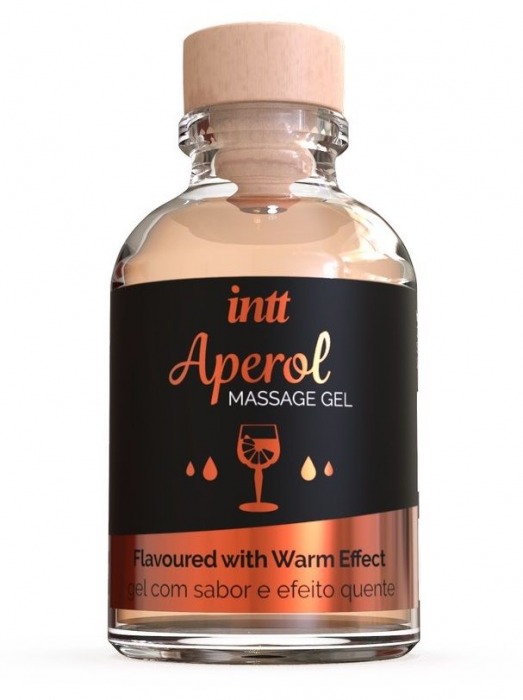 Массажный гель с согревающим эффектом Aperol - 30 мл. - INTT - купить с доставкой в Керчи