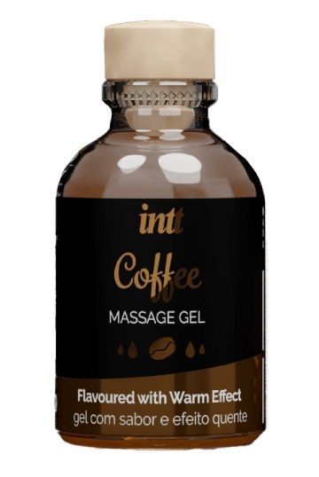 Массажный гель с согревающим эффектом Coffee - 30 мл. - INTT - купить с доставкой в Керчи