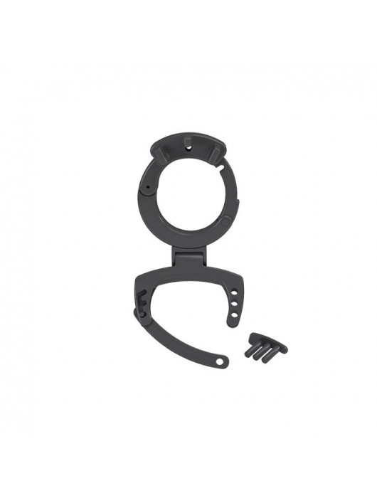 Кольцо с зажимом для мошонки для пояса верности Pubic Enemy - MyStim - купить с доставкой в Керчи