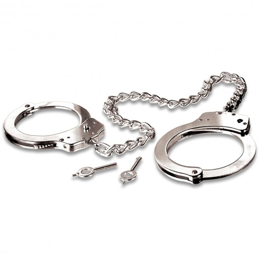 Металлические наручники Metal Leg Cuffs - Pipedream - купить с доставкой в Керчи