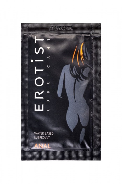 Пробник лубриканта на водной основе Erotist Anal - 4 мл. - Erotist Lubricants - купить с доставкой в Керчи