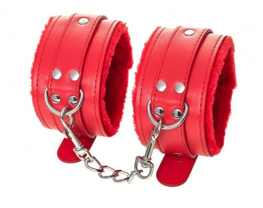 Красные оковы Anonymo из искусственной кожи - ToyFa - купить с доставкой в Керчи