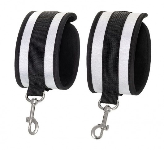 Серебристо-черные оковы Anonymo - ToyFa - купить с доставкой в Керчи