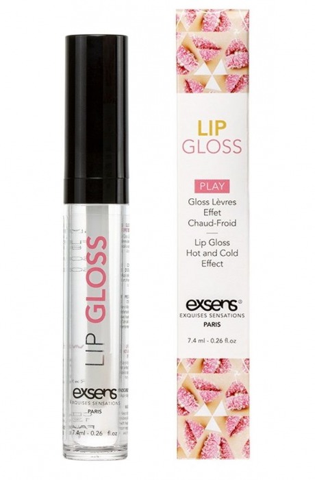 Блеск для губ Lip Gloss Strawberry с ароматом клубники - 7 мл. - Exsens - купить с доставкой в Керчи