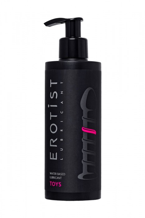 Лубрикант на водной основе Erotist Toys для использования с игрушками - 250 мл. - Erotist Lubricants - купить с доставкой в Керчи