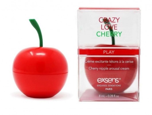 Крем для стимуляции сосков Crazy Love Cherry - 8 мл. - Exsens - купить с доставкой в Керчи