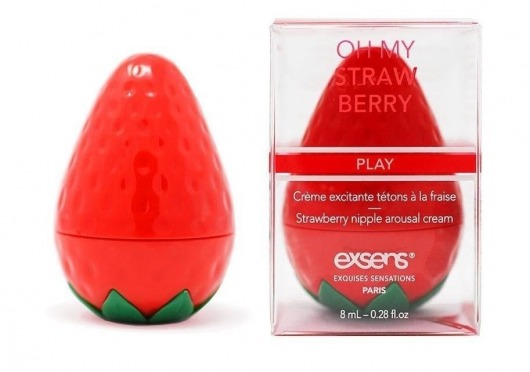 Крем для стимуляции сосков Oh My Strawberry - 8 мл. - Exsens - купить с доставкой в Керчи