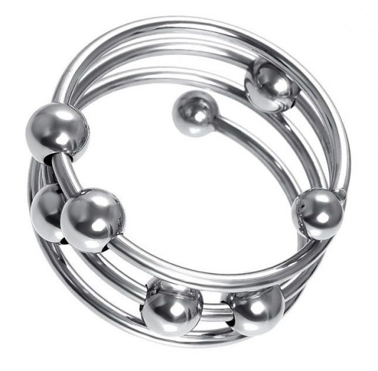 Большое металлическое кольцо под головку пениса - ToyFa - купить с доставкой в Керчи