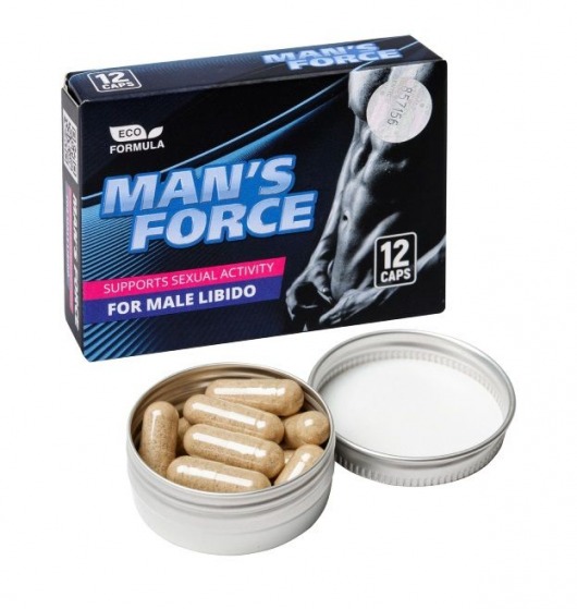 Пищевой концентрат для мужчин MANS FORCE  - 12 капсул - Sitabella - купить с доставкой в Керчи