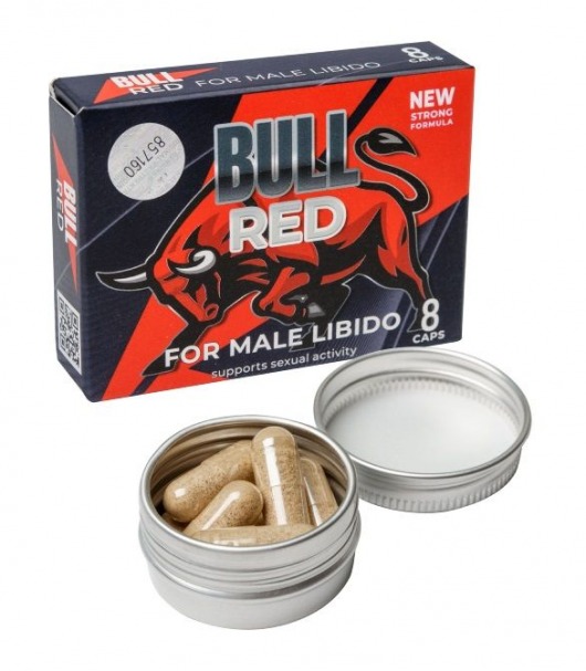 Пищевой концентрат для мужчин BULL RED - 8 капсул - Sitabella - купить с доставкой в Керчи