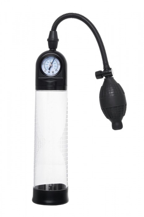 Прозрачная механическая помпа Roald с манометром - Sexus - в Керчи купить с доставкой