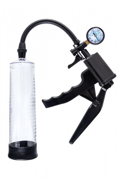 Прозрачная механическая помпа для пениса Viggo - Sexus - в Керчи купить с доставкой