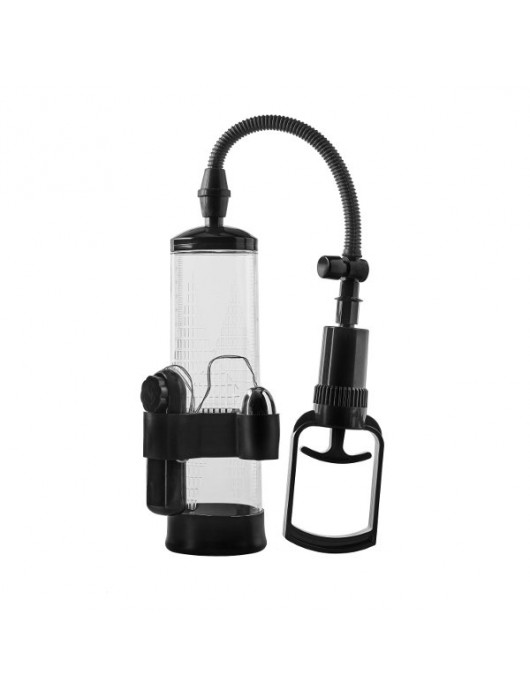 Прозрачная вакуумная помпа с вибрацией Vibrating Penis Pump - Dream Toys - в Керчи купить с доставкой