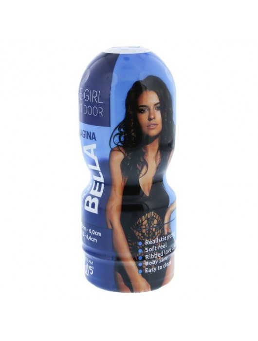 Телесный мастурбатор-вагина в тубе Bella - Dream Toys - в Керчи купить с доставкой