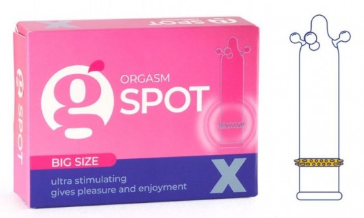 Стимулирующая насадка G-Spot X Big size - Sitabella - купить с доставкой в Керчи